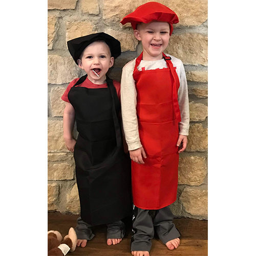 Tessa's Kitchen Club Kids, Child's Chef Hat and Apron Set, Kids