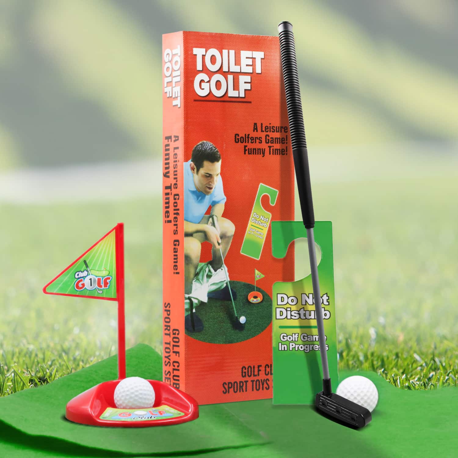 Toilettes Golf Toilettes Mini Set Loisirs Divertissement Sports