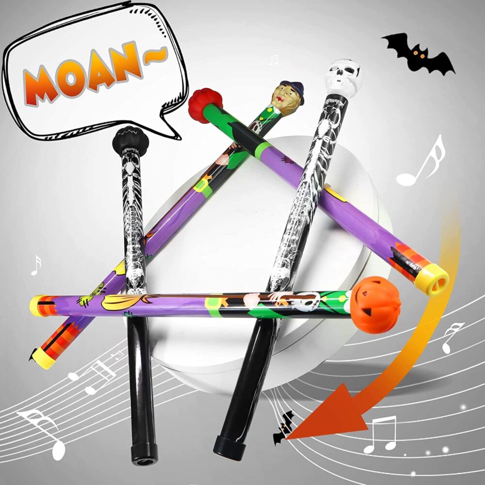 Halloween 16" Groan Tube Noise Makers 5 Pack - Image 2