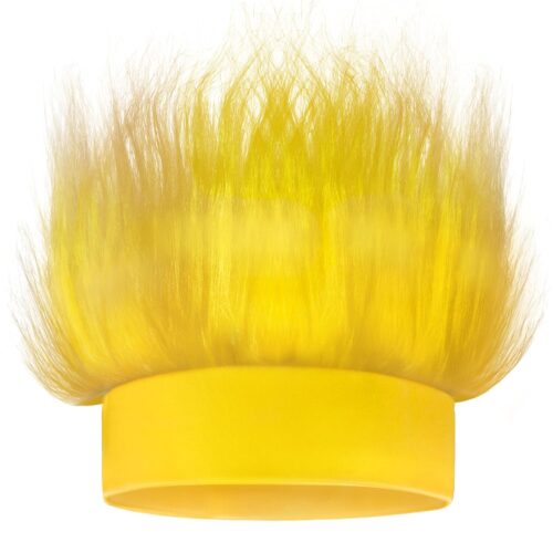 Yellow Hairy Costume Headband