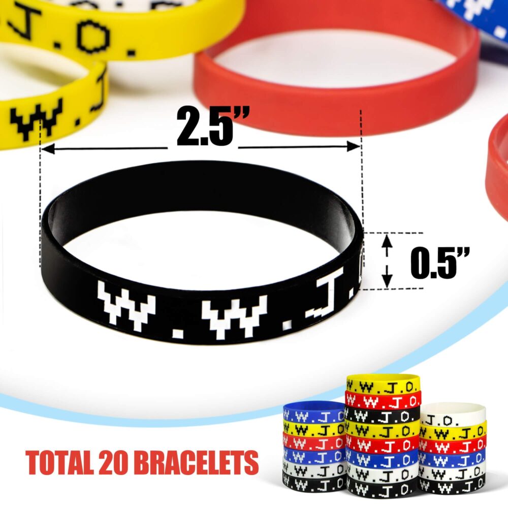 WWJD Silicone Bracelets